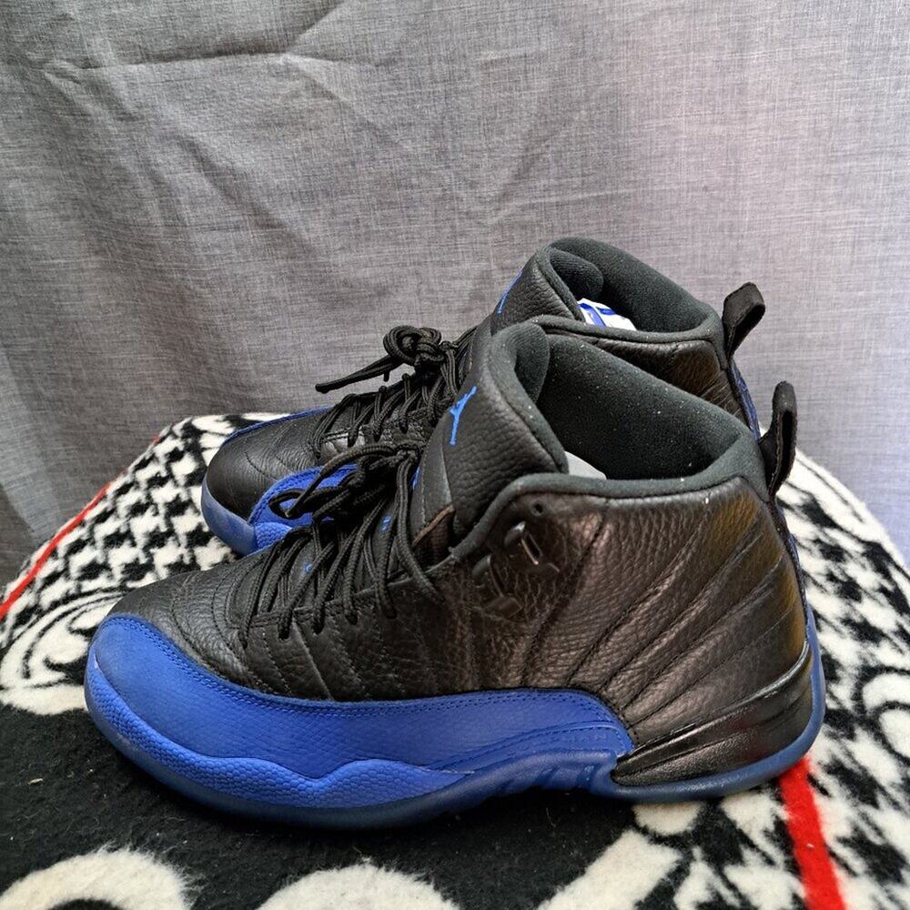 %Size 10 Nike Air Jordan 12 Retro Game Royal Men AJ3